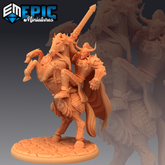 Horseman Of War 3D-printed model